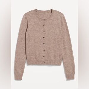 NWOT Light Brown Cardigan Sweater